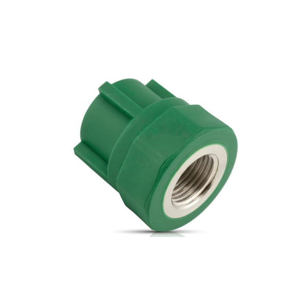 Conector de PPR hembra con rosca 20mm de 1/2"